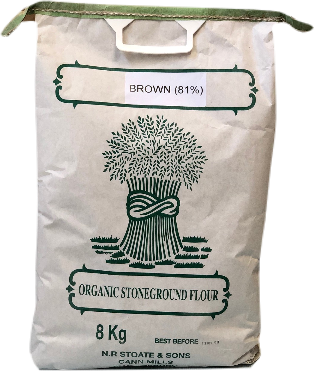 Organic Stoneground 81% Brown Flour 8kg