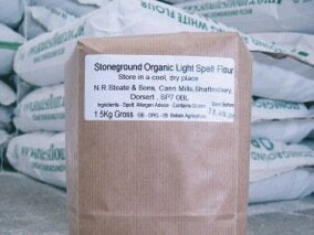 Organic Stoneground Light Spelt Flour