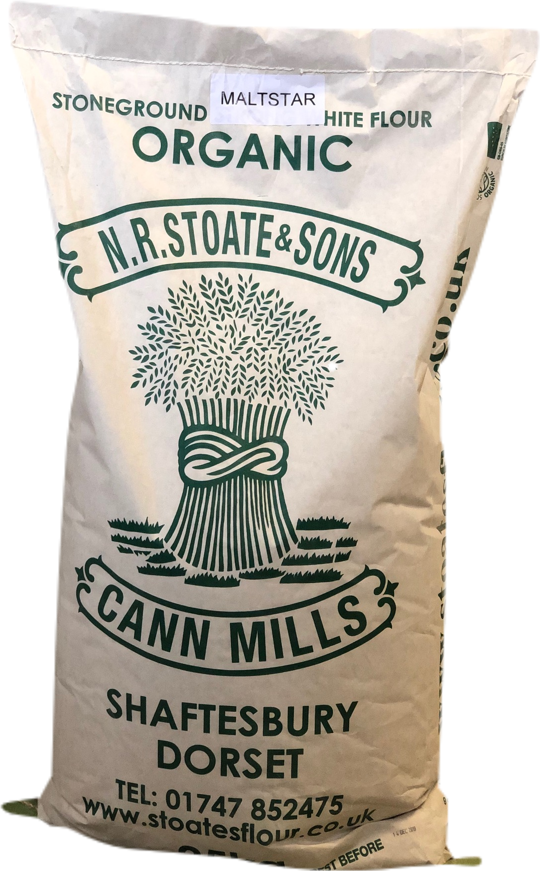 Organic Stoneground Maltstar Flour 25kg