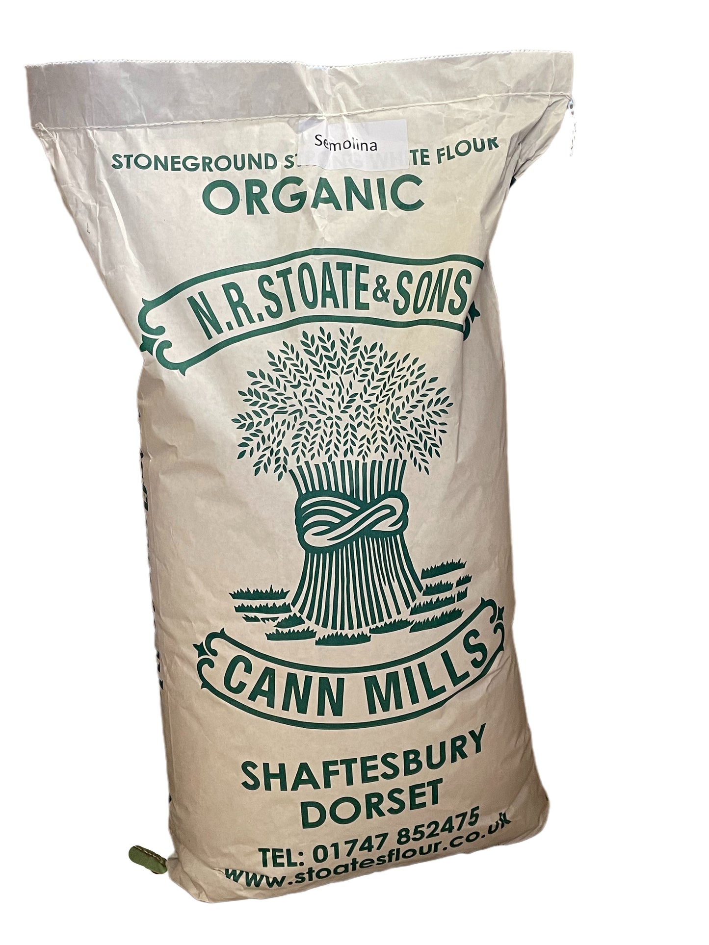 Organic Stoneground Brown Dusting Semolina