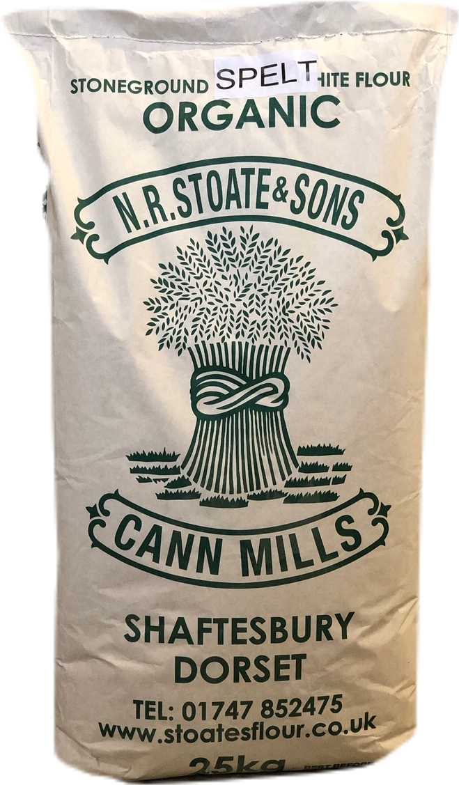 Organic Stoneground Spelt Flour 25kg