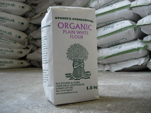 Organic Stoneground Plain White Flour