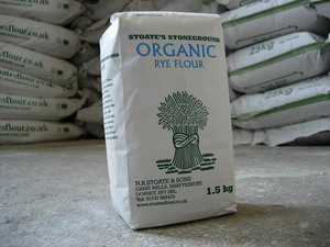 Organic Stoneground Rye Flour