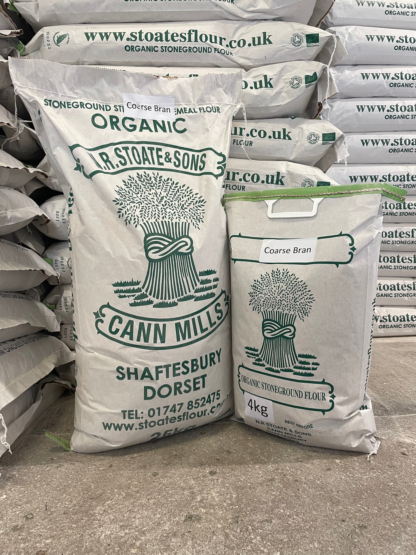 Organic Stoneground Coarse Bran