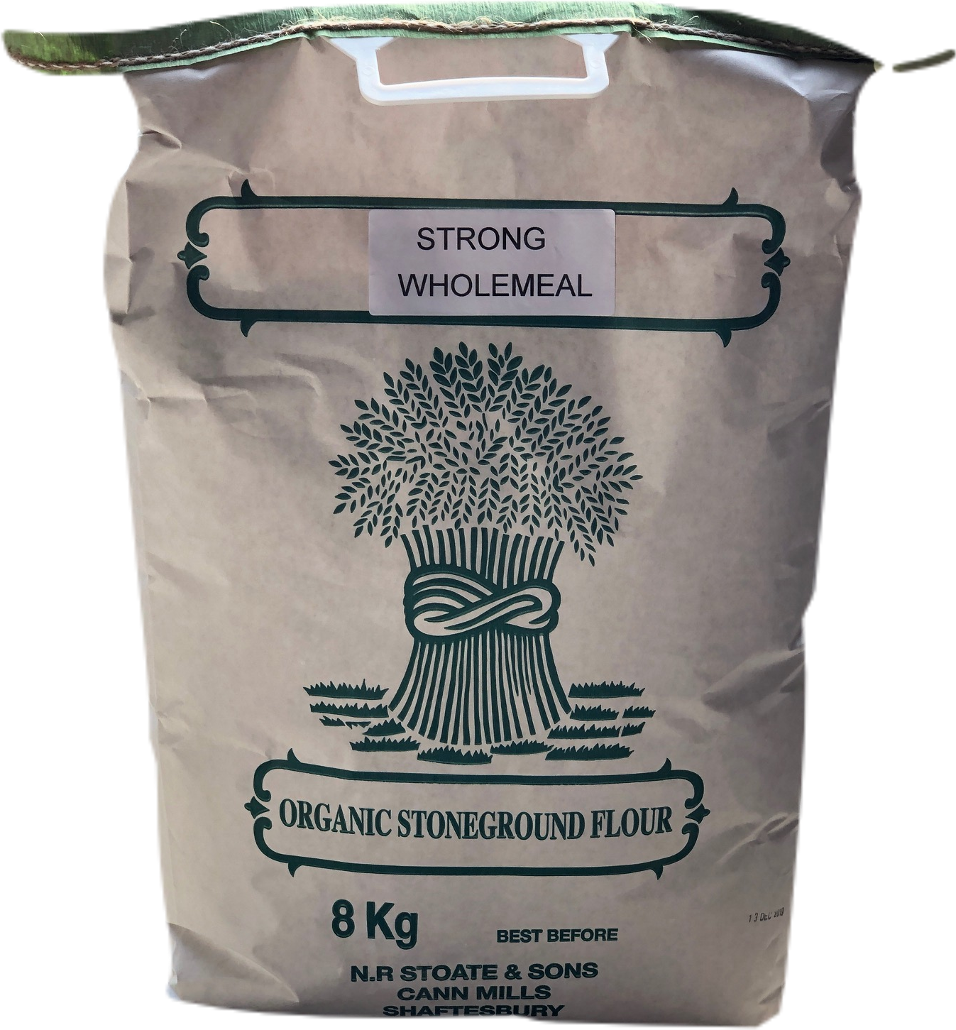 Organic Stoneground Strong Wholemeal Flour 8kg
