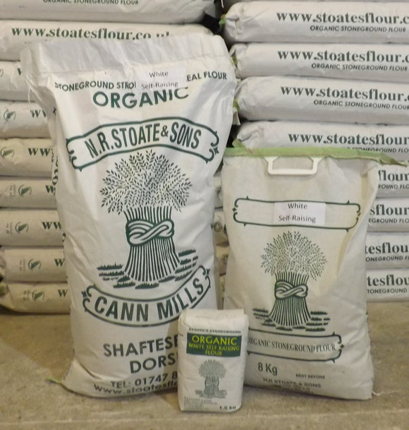 Organic Stoneground Self-Raising White Flour