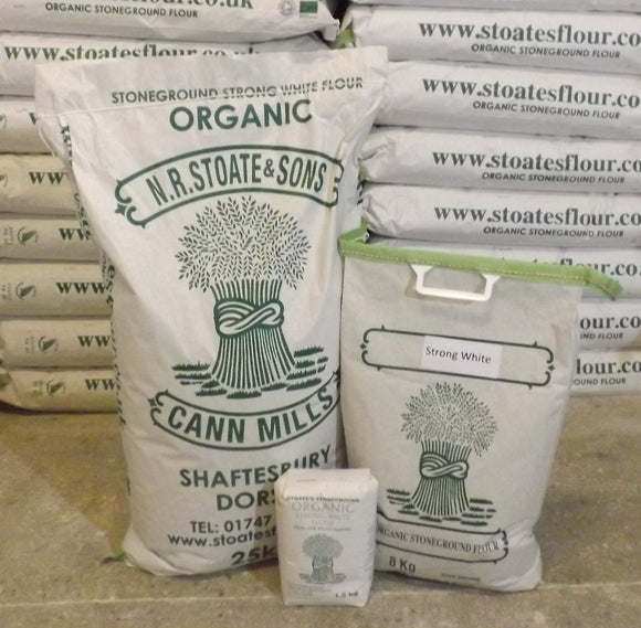 Organic Stoneground Strong White Flour